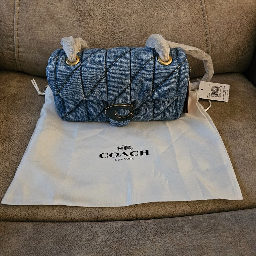 Coach Tabby Denim 20